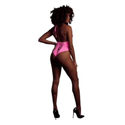 High-Cut Body - One Size - Neon Pink - Afbeelding 3