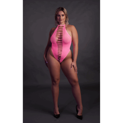High-Cut Body - Plus Size - Neonroze - Afbeelding 4