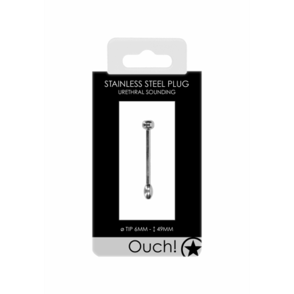 Metal Penis Plug - 0.2 / 6 mm - Afbeelding 2