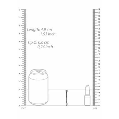 Metal Penis Plug - 0.2 / 6 mm - Afbeelding 3