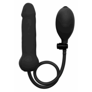 Opblaasbare Siliconen Dong