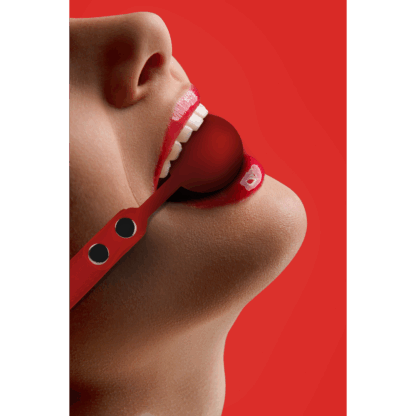 Siliconen Ball Gag - Afbeelding 3