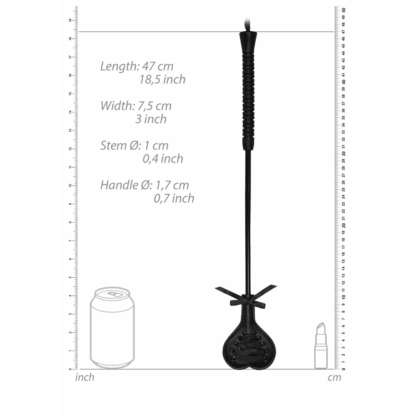 Hartvormige Crop met Zwarte Kant - Afbeelding 3