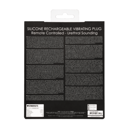 Silicone Oplaadbare Vibrerende Plug met Afstandsbediening - Afbeelding 3