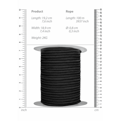 Bondage Touw - 328 ft / 100 m - Afbeelding 6