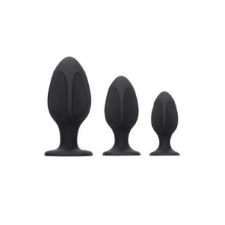 Diamantvormige Butt Plug Set