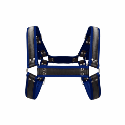 Leren Bulldog Harnas met Gespen - L/XL - Afbeelding 4