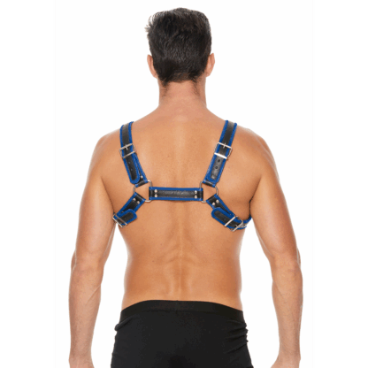 Leren Bulldog Harnas met Gespen - L/XL - Afbeelding 5
