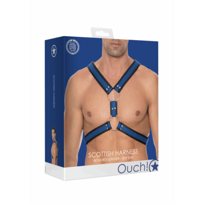 Schotse Leren Harnas - S/M - Afbeelding 2