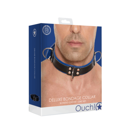 Deluxe Bondage Halsband - One Size - Afbeelding 2