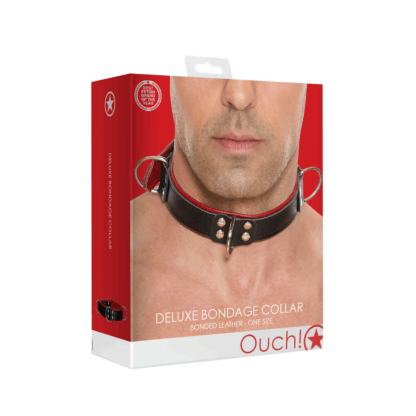 Deluxe Bondage Halsband - One Size - Afbeelding 2