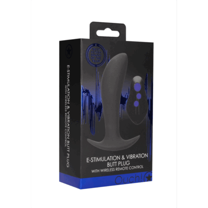 E-stim Vibrerende Buttplug - Afbeelding 2