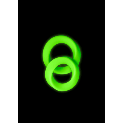 Cockring Set - Glow in the Dark - 2 Stuks - Afbeelding 7