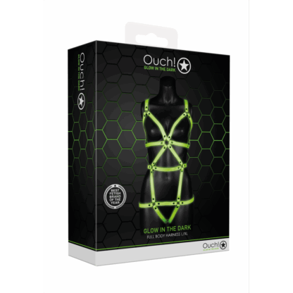 Body-Bekleding Harnas - Glow in the Dark - L/XL - Afbeelding 2
