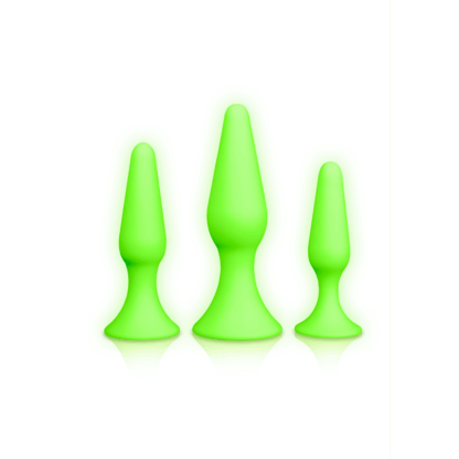Butt Plug Set - Glow in the Dark - Afbeelding 4