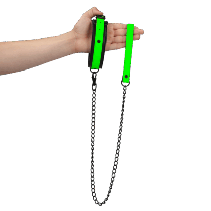 Halsband en Leash - Glo in het Donker - Afbeelding 6