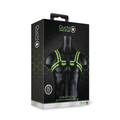 Buckle Harness - Glow in the Dark - S/M - Afbeelding 2