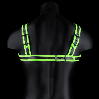 Buckle Harness - Glow in the Dark - S/M - Afbeelding 4