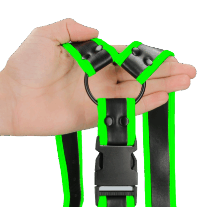 Buckle Harness - Glow in the Dark - S/M - Afbeelding 7