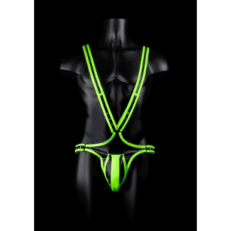 Lichaamsbedekkende Harnas - Glow in the Dark - L/XL