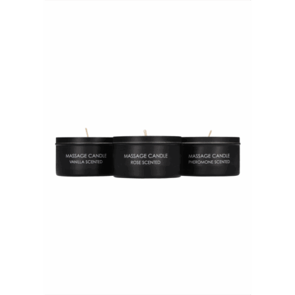Massagekaarsenset - Pheromone, Vanille Rozen Geur - Afbeelding 7