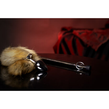 Vossenstaart met metalen buttplug - Afbeelding 6