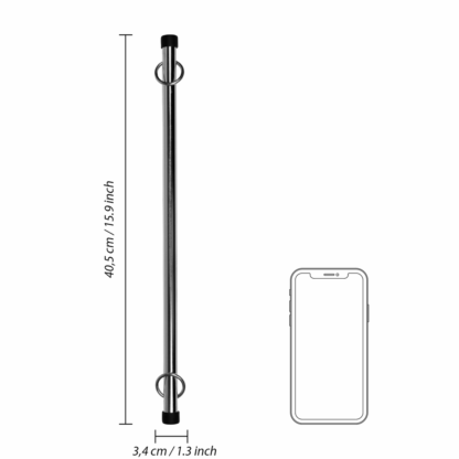 Spreader Bar - 16'' / 40 cm - Zilver - Afbeelding 7