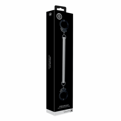 Spreader Bar met Hand- of Enkelboeien - Zilver - Afbeelding 2