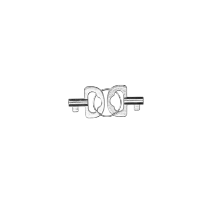 Spreader Bar met Hand- of Enkelboeien - Zilver - Afbeelding 6