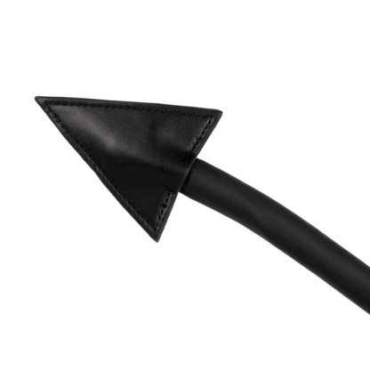 Siliconen Anale Plug Duivelsstaart - Zwart/Rood - Afbeelding 5