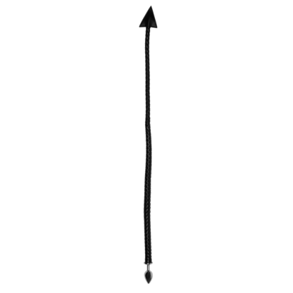 Metaal Anal Plug Devil's Tail - Zwart - Afbeelding 2