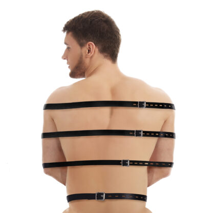 Volledige Lichaams Bondage Riemen - Zwart - Afbeelding 6
