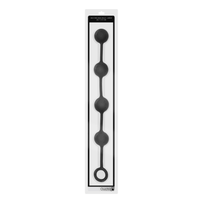 Silicone Anale Ballen - Groot - Zwart - Afbeelding 2