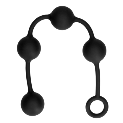 Silicone Anale Ballen - Groot - Zwart - Afbeelding 4