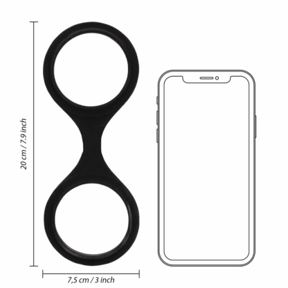 Siliconen Handboeien - Zwart - Afbeelding 7