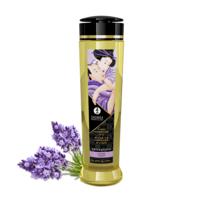 Erotische Massageolie - Lavendel - 8 fl oz / 240 ml - Afbeelding 4