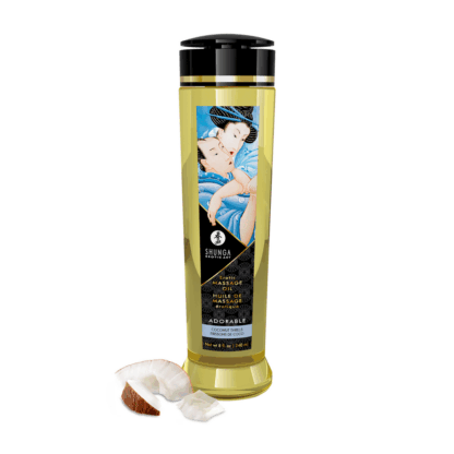 Erotische Massageolie - Coconut Thrills - 8 fl oz / 240 ml - Afbeelding 4