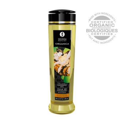 Organica Massage Olie - Amandel Zoetheid - 8 fl oz / 240 ml - Afbeelding 3