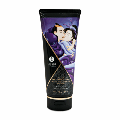 Kusbare Massagecrème - Exotische Vruchten - 7 floz / 200 ml - Afbeelding 2