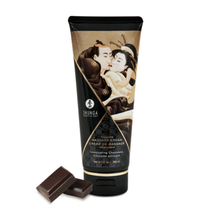 Kusbare Massagecrème - Verslavende Chocolade - 7 floz / 200 ml - Afbeelding 3