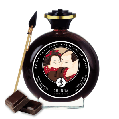 Eetbare Lichaamsverf - Aphrodiserende Chocolade - 3,5 fl oz / 100 ml - Afbeelding 3