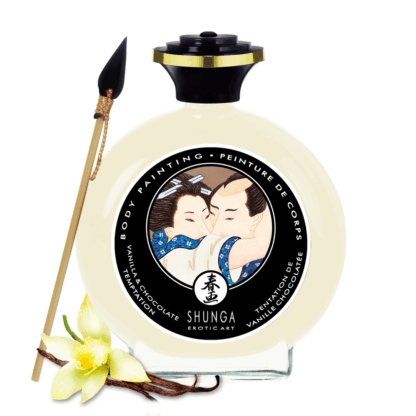 Eetbare Lichaamsverf - Vanille en Chocolade Verleidingen - 3,5 fl oz / 100 ml - Afbeelding 3