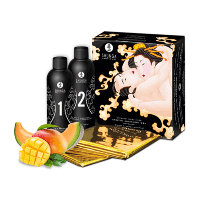 Body to Body Massage - Meloen Mango - 2 Stukken van 7,6 fl / 225 ml - Afbeelding 4