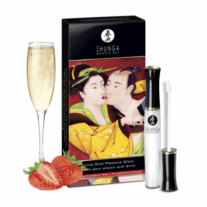 Divine Oral Lipgloss - Aardbei Sprankelende Wijn - 0.33 fl oz / 10 ml - Afbeelding 5