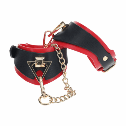 Milan Collectie - Handboeien - Zwart/Rood - Afbeelding 4