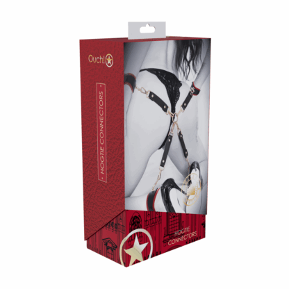 Milan Collectie - Hogtie Verbinders - Zwart/Rood - Afbeelding 2