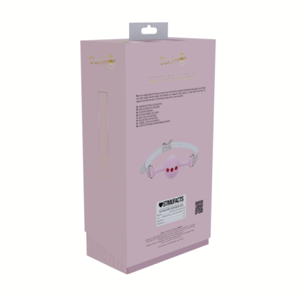 Paris Collectie - Siliconen Ball Gag - Roze - Afbeelding 3