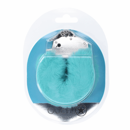 Zware Fluffy Handboeien - Blauw - Afbeelding 2