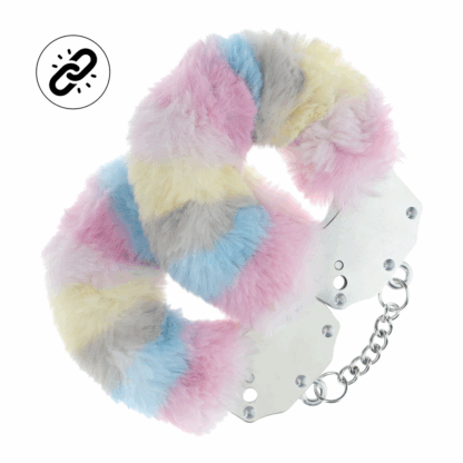 Zware Fluffy Handboeien - Multicolor 2 - Afbeelding 3