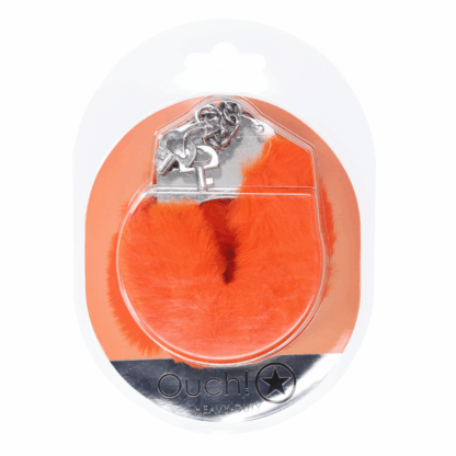Zware Fluffy Handboeien - Oranje - Afbeelding 2
